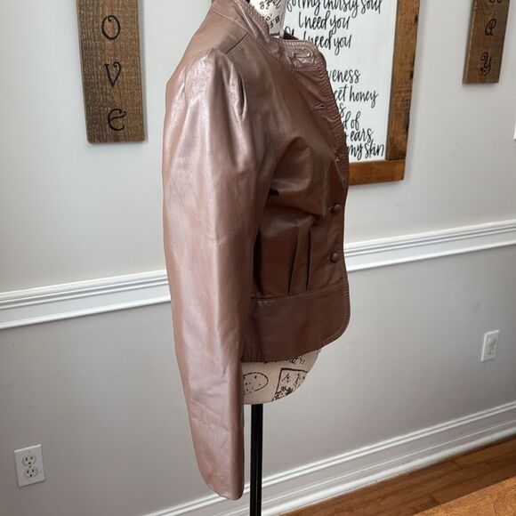 High Sierra Cocoa Brown Leather Jacket - Picture 3 of 14